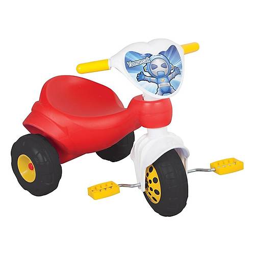 07 155 Yumurcak Bisiklet Torbal� K�rm�z� -Pilsan Oyuncak