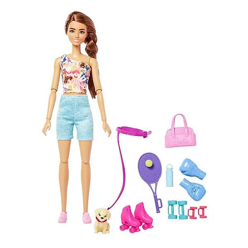 HKT91 Barbie Wellness - Spa Gn Kumral Bebek