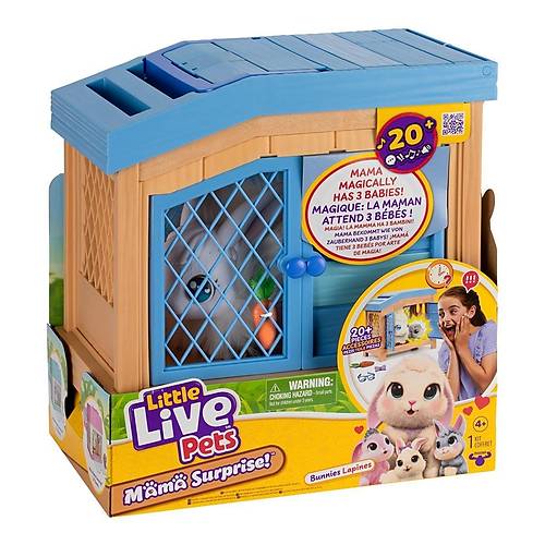 LP303000 Little Live Pets Anne Tav�an ve Yavrular� Oyun Seti - 26593