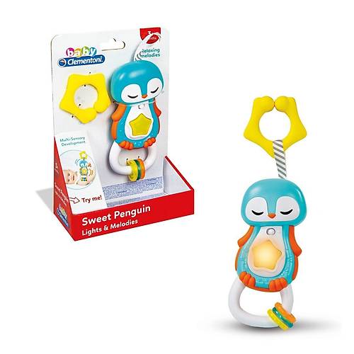 17331 Baby Clementoni - �nteraktif Penguen Oyuncak +6 ay