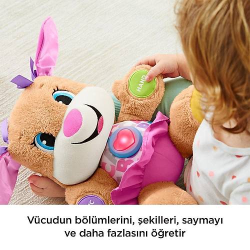 FPP83 Fisher-Price Yaa Gre Geliim Etici Kpekiin Kz Kardei / Trke / Elen ve re