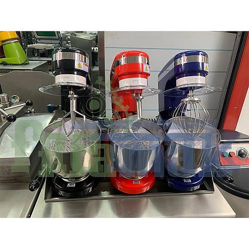 Lavion Pro 8 Litre Set st Stand Mikser (Hz Kontroll) - B8 Pro Krmz | Profesyonel Tasarm