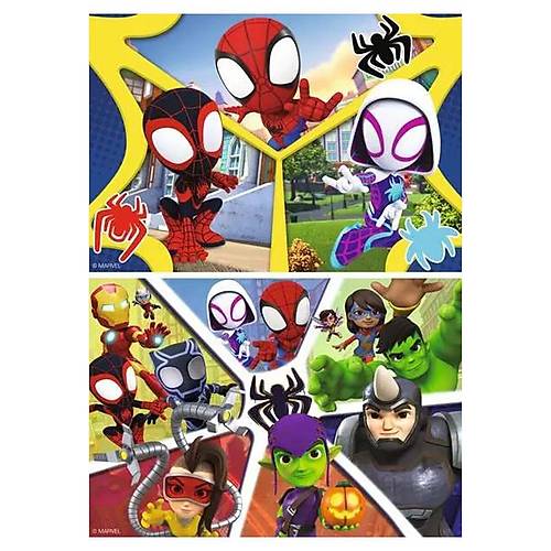 57290 Spidey and Amazing Friends 2x24 par�a Ravensburger Puzzle