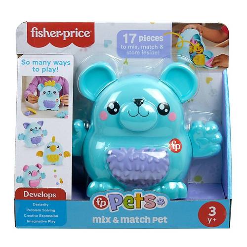 HXP18 Fisher-Price Kar��t�r ve E�le�tir Hayvan Dostlar�