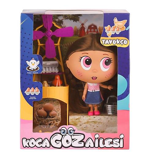 BLD295 Koca Gz Ailesi Tavuku -Birliktoys