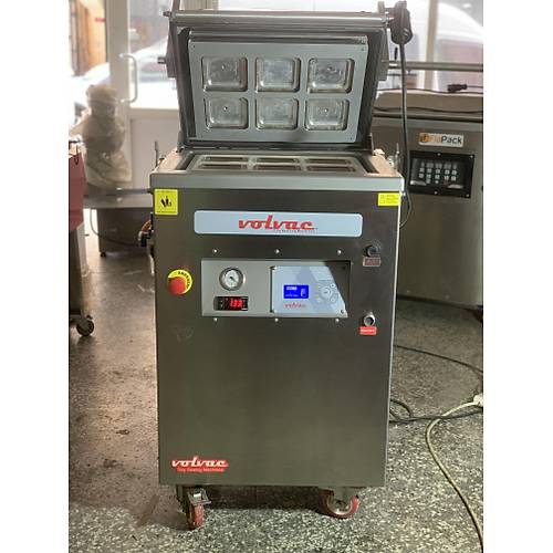 kinci El 2 Kalpl Gazl Tabak Kapatma Makinesi VOLVAC 110x110 mm ve 190x144 mm