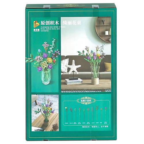 P655001 Panlos �i�ek Buketi 999 Par�a Blok Seti -Vagon life