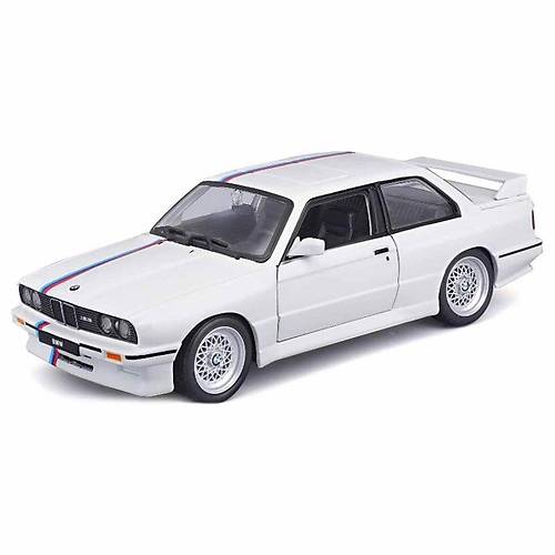 21100 Burago 1:24 BMW M3 1988 Model Araba