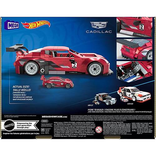 HRY18 MEGA Hot Wheels Cadillac ATS-V R 319 para +13 ya