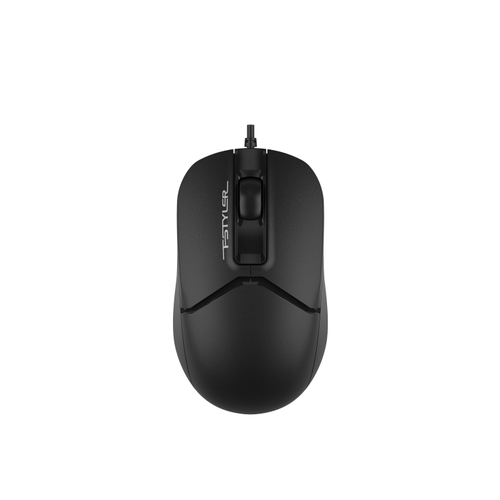 A4 TECH FM12 OPTIK MOUSE USB SYAH 1200 DPI