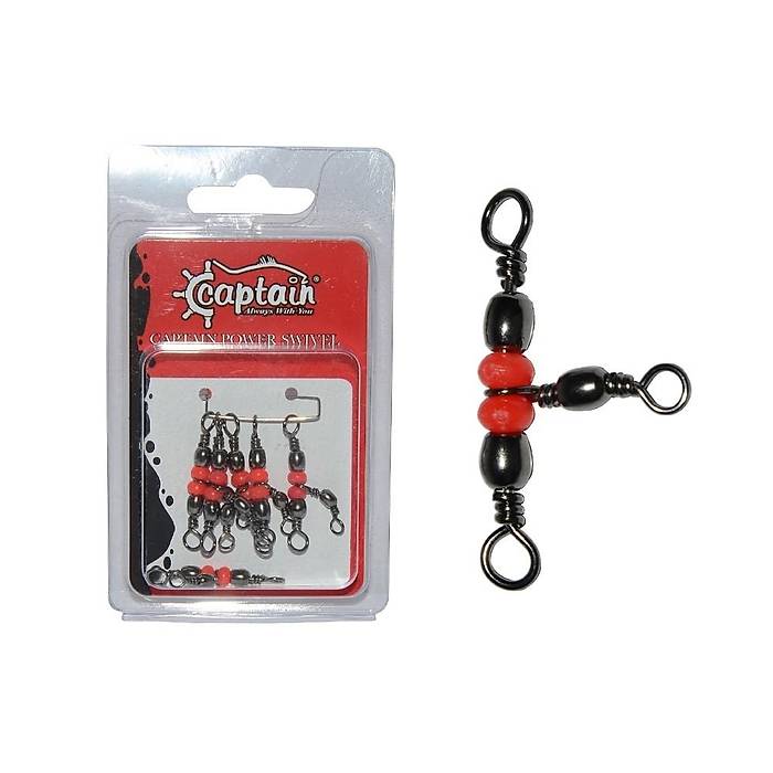 Captain 5129 l Boncuklu T Frdnd 6'l Paket Black Nikel