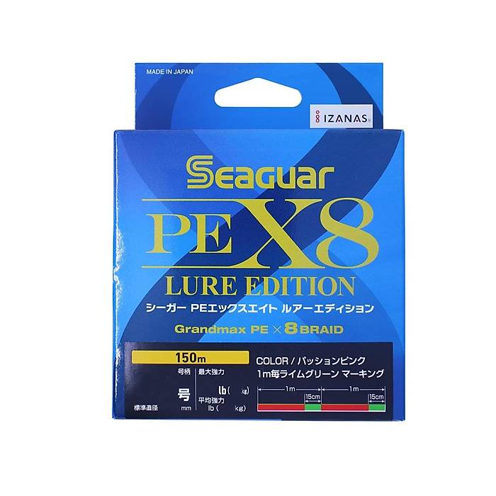 Seaguar Lure Edition PE 8 rg Spin p Misina 150mt Multi Color