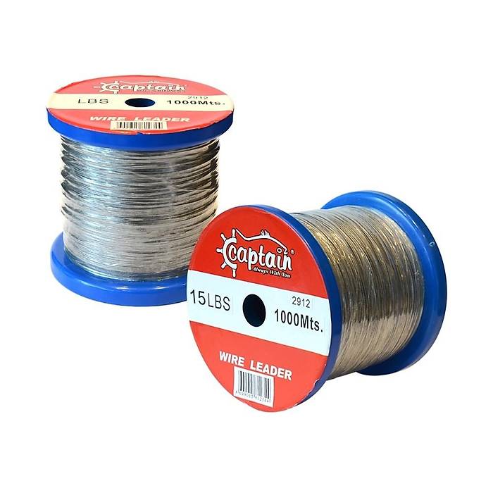 Captain elik Tel 1.000mt Steel Wire Leader