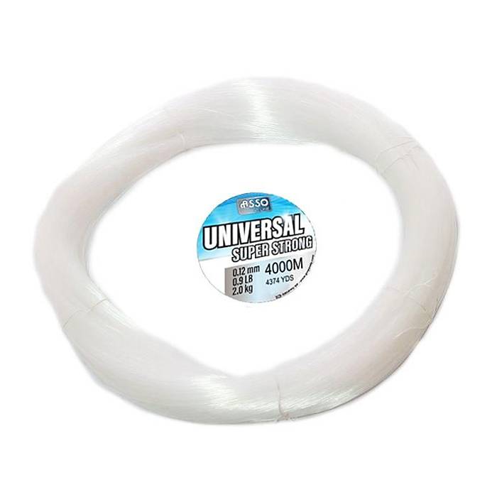 Asso Universal ile 4.000mt Monofilament Misina Beyaz