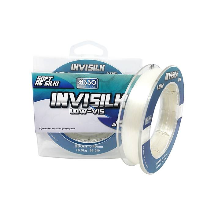 Asso Invisilk Surf Casting 300mt Monofilament Misina Beyaz