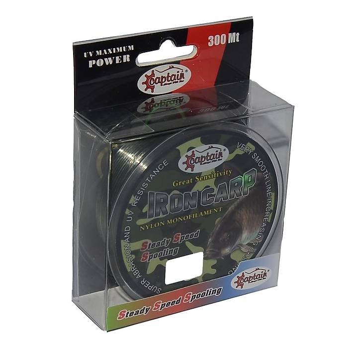 Captain ron Carp 300mt Monofilament Misina Kamuflaj