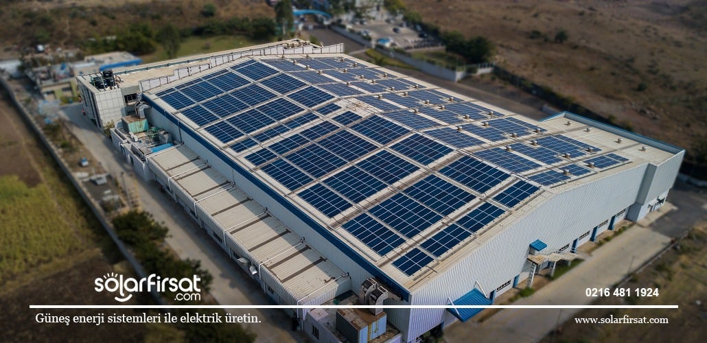 120 Kw Fabrika Güneş Enerjisi Sistemi
