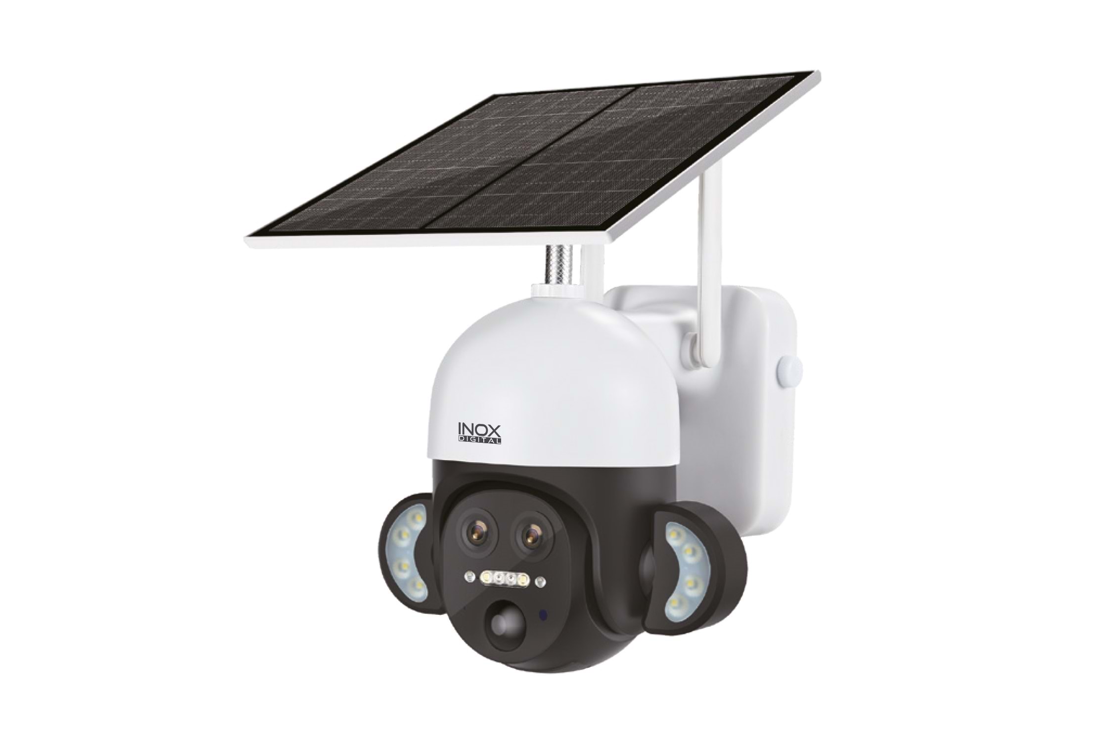 INOX-235 4G ÇİFT LENS(12X DIGITAL ZOOM)SOLAR PANELLİ PTZ KAMERA