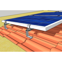 Güneş Paneli Kiremit Çatı Alüminyum Montaj aparatı