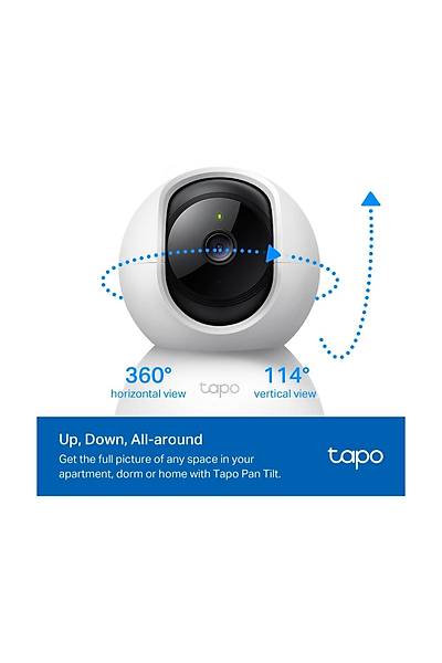 TP-Link Tapo TC71 2K Gece G�r��l� Wi-Fi Kamera