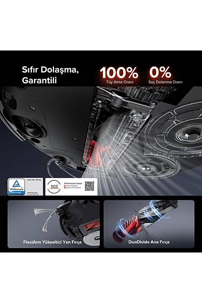 Roborock Saros 10R Smart Robot Vacuum Cleaner Black