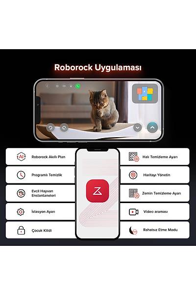 Roborock Saros 10R Smart Robot Vacuum Cleaner Black