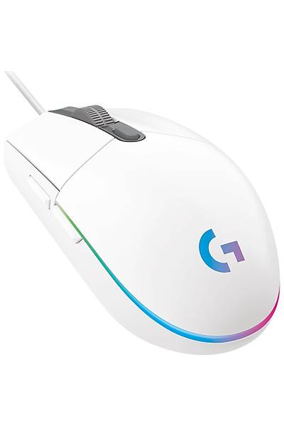Logitech G203 Lightsync RGB Mouse Beyaz