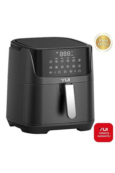 YUI Air Fryer 5.5 Litre M25 Maxifry Pro Akll Fritz Siyah