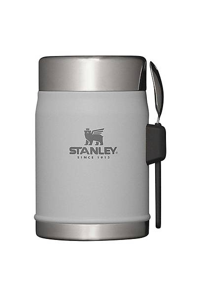 Stanley Klasik Paslanmaz elik Yemek Termosu Kakl 0,40 lt Koyu Beyaz 