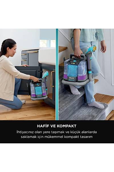 Shark StainStriker PX250EUT HairPro Pet Ba�l�kl� Koltuk Y�kama Makinesi