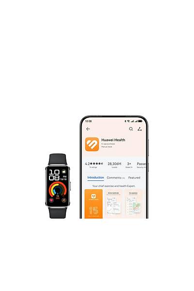Huawei Band 10 Ak�ll� Bileklik Siyah