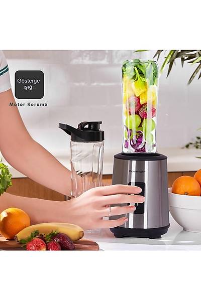 Rowenger Fitmix 600ML Mataral Smoothie Blender Kiisel Blender 300W