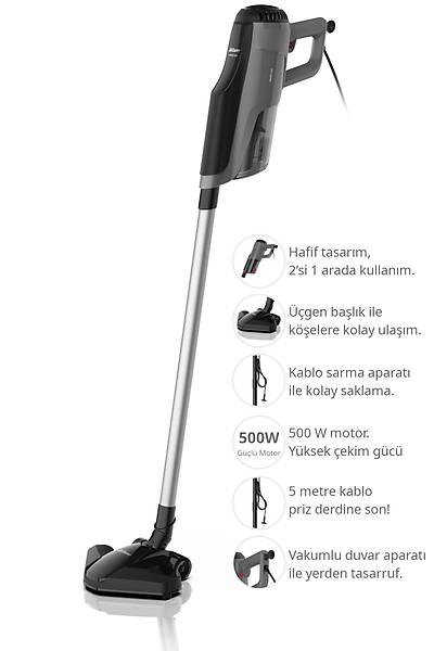 Arzum Neo G�rg�r 2'si 1 Arada Dikey Elektrikli S�p�rge AR4111