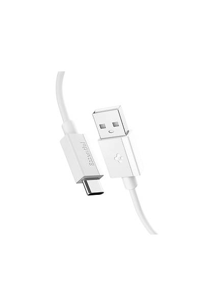 Spigen Essential 2M USB-A to USB-C 60W Kablo ACA08716 Beyaz