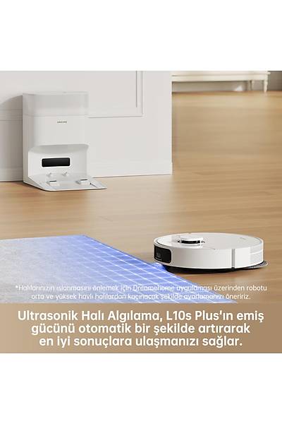 Dreame L10S Plus Robot S�p�rge Beyaz