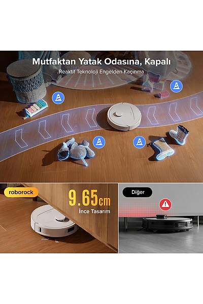 Roborock Qrevo L Pro Ak�ll� Robot S�p�rge Beyaz
