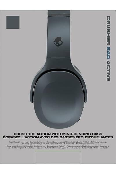 Skullcandy Crusher 540 Active Bluetooth Kulaklk Coal S6EVW-T992