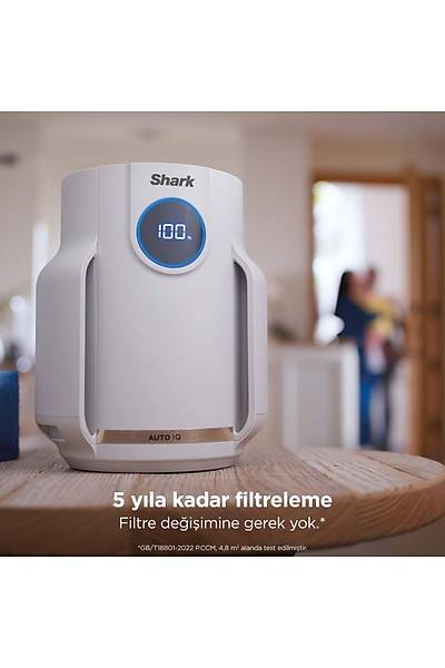 Shark NeverChange5 Compact Pro Hava Temizleyici  HP072EU