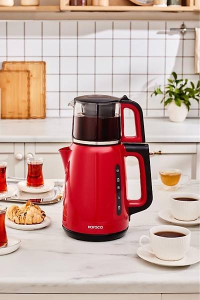 Karaca Mega Tea Xl �ay Makinesi K�rm�z�