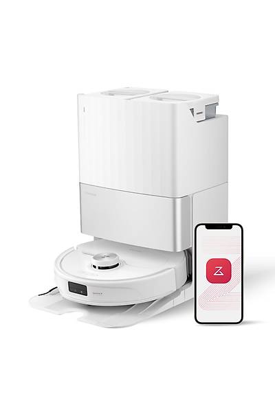 Roborock QRevo Master ��p Istasyonlu Ak�ll� Robot S�p�rge - Beyaz