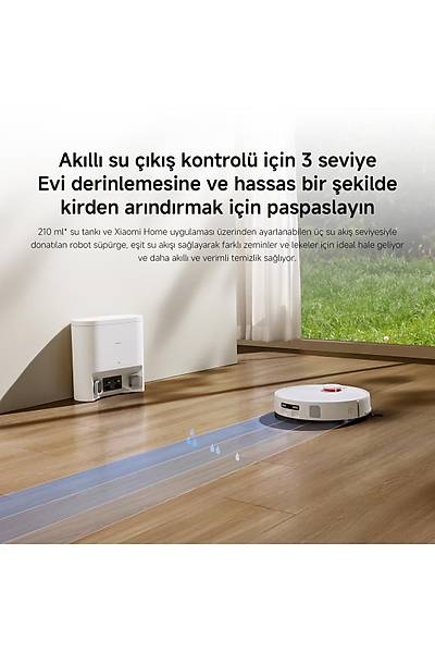 Xiaomi Robot Vacuum H40 Robot S�p�rge White