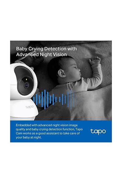 TP-Link Tapo TC71 2K Gece G�r��l� Wi-Fi Kamera