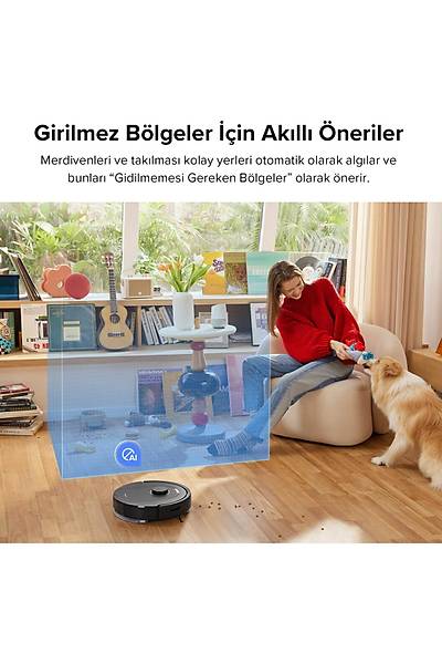 Roborock Q5 Pro Siyah Robot Sprge