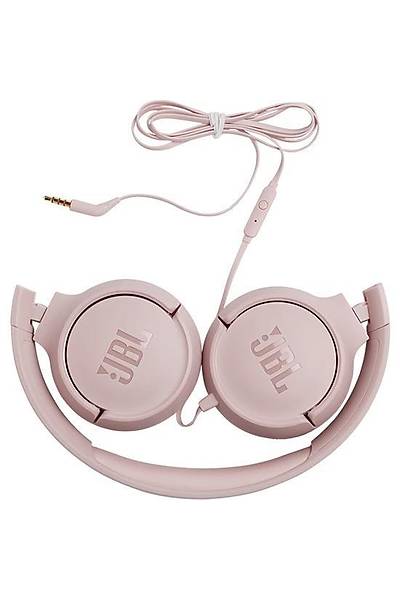 Jbl Tune 500 Kablolu Kulak st Kulaklk Pembe