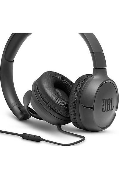 Jbl Tune 500 Kablolu Kulak st Kulaklk Black