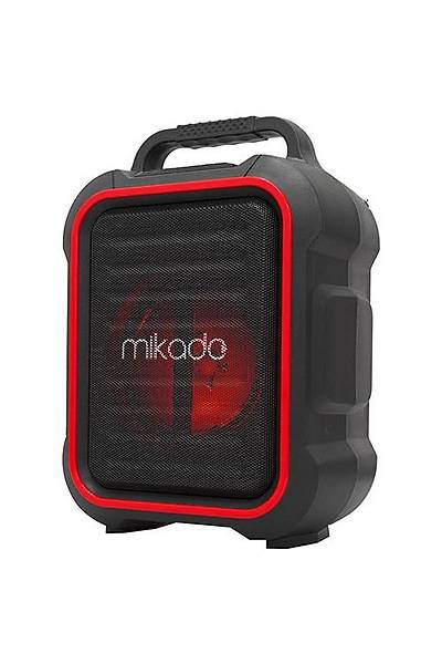 Mikado MD-116BT 15W 2 Adet Kablosuz EL+Baþ-Ense Mikrofonlu USB/SD Bluetoothlu Toplantý Anfisi