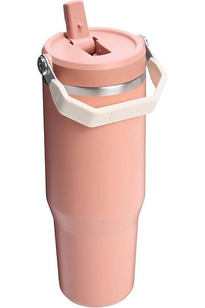 Stanley The IceFlow Flip Straw Tumbler Pipetli Termos Bardak 0,89 LT Kiremit (Sienna) 1200185009099
