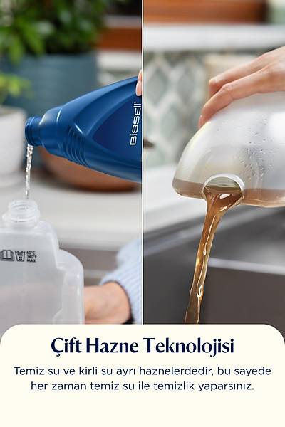 Bissell SpotClean Mini Hal? Koltuk Ykama ve Leke karma Makinesi