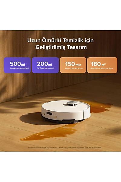 Roborock S8 Pro Akll Robot Sprge Beyaz