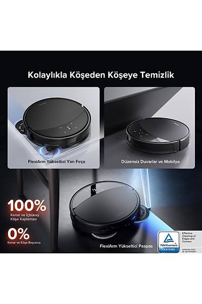 Roborock Saros 10R Smart Robot Vacuum Cleaner Black